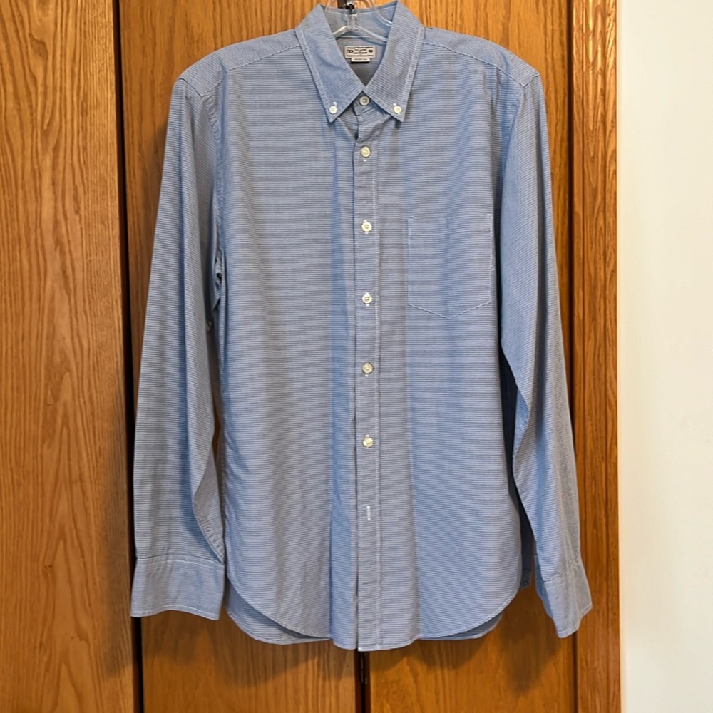 J Crew Quality Woven Shirt size M.